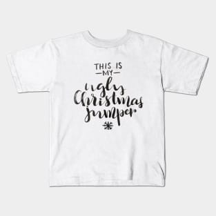Ugly Christmas Jumper Kids T-Shirt